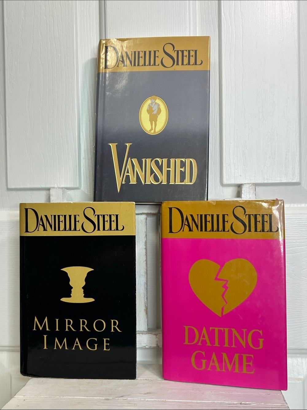 Danielle Steel Hardcover Book Set - Vanished, Mirror Image & Dating Game